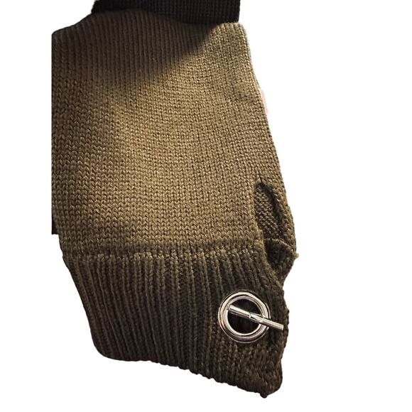 Evidnt Los Angeles ASOS Olive Wool Blend Sweater, Size M, NWOT - Picture 7 of 9